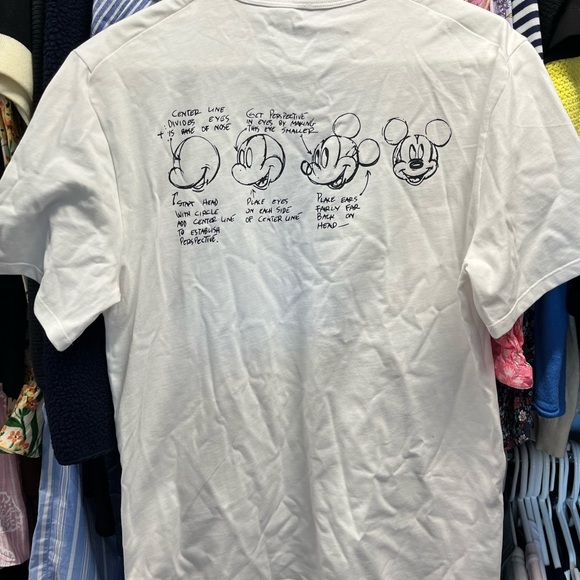 lululemon athletica White Mickey Mouse Men's Tee - Picture 5 of 5